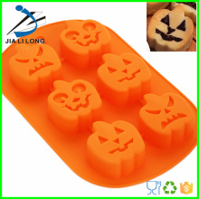 Halloween pumpkin cup cake tray/ silicone cake mold