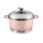 Pink Aluminum Die-casting Round Casserole