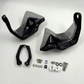 Motorcycle refitted handle wind shield