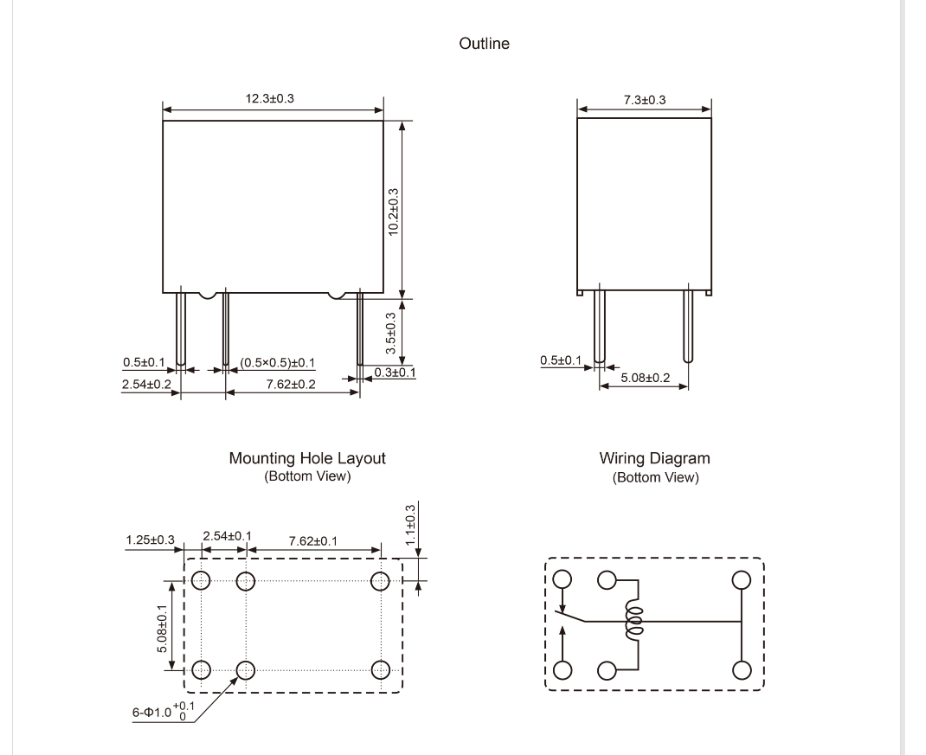 HRB1 HRS1H HRS4H HRS2H-S-DC5V DC12V DC24V 6pin 1A 6pin 3A 8pin 2A 5pin 10A Signal relay Brand New Original Small HKE Relay