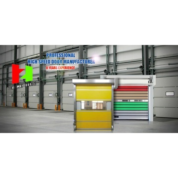 Industrial Fabric PVC Shutter Rolling Fast Door