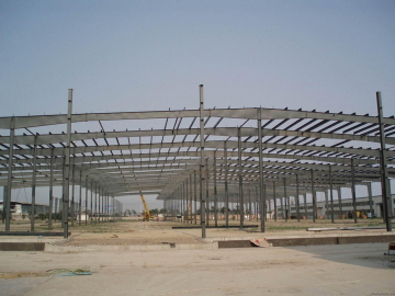 Steel Structure Space Frame Construction Building Shed