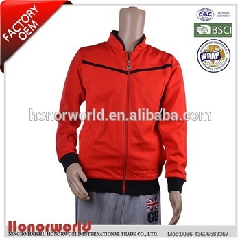 20 years factory low price no hood zip up sweatshirts supplier