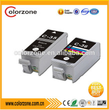 Compatible canon pgi-35 cli-36 printers ink cartridges,use in canon PIXMA ip100 series printer