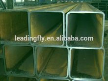 ERW galvanized square steel pipes for agricultural greenhouse
