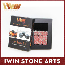 Business gifts granite stone ice cube, ice cube whiskey stone,ice cube