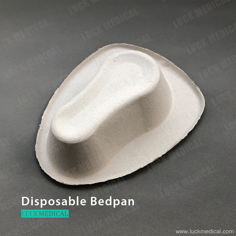 Disposable Pulp Mold Large Bed Pan