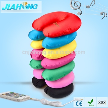 music speaker with bead neck protect pillow