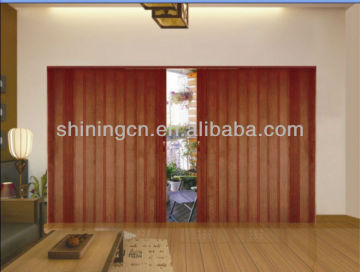 panel PVC folding door, exterior folding door