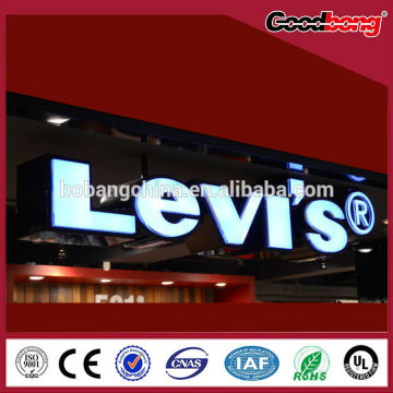 LED advertising acrylic channel letter sign