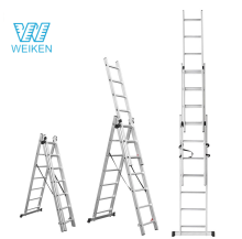 Custom Aluminum Alloy Scaffolding Attic Folding Extension Ladders - Top Quality