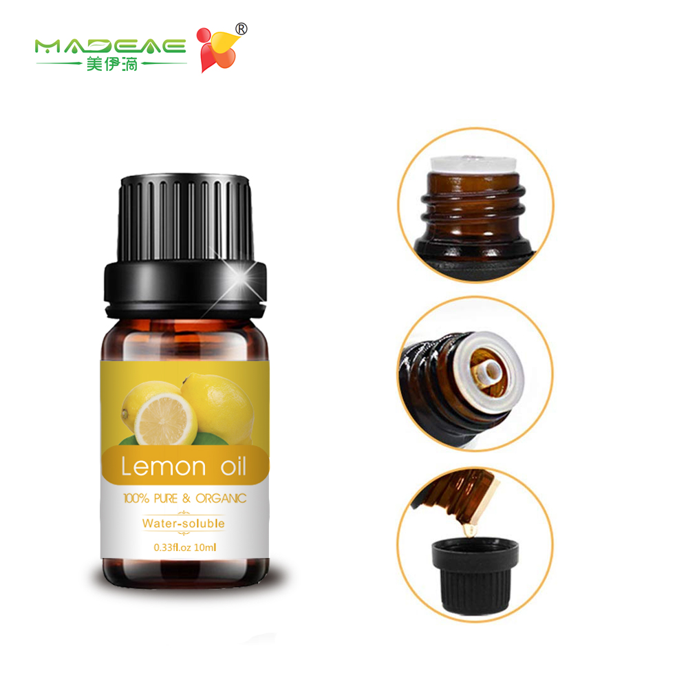 Fragancia de aroma orgánico personalizado Fragancia Lemon esencial Aceite