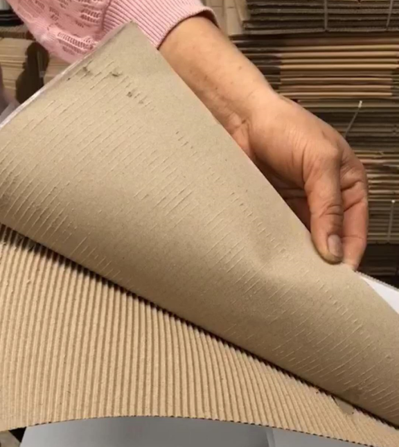 Corrugated cardboard