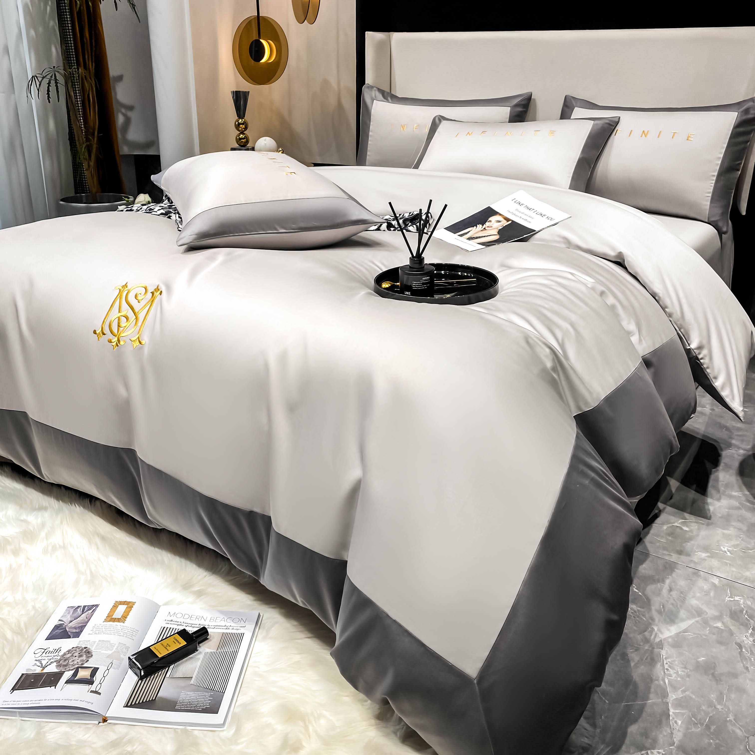 Cotton Embroidery Bedding Set Cotton Embroidery Bedding Set
