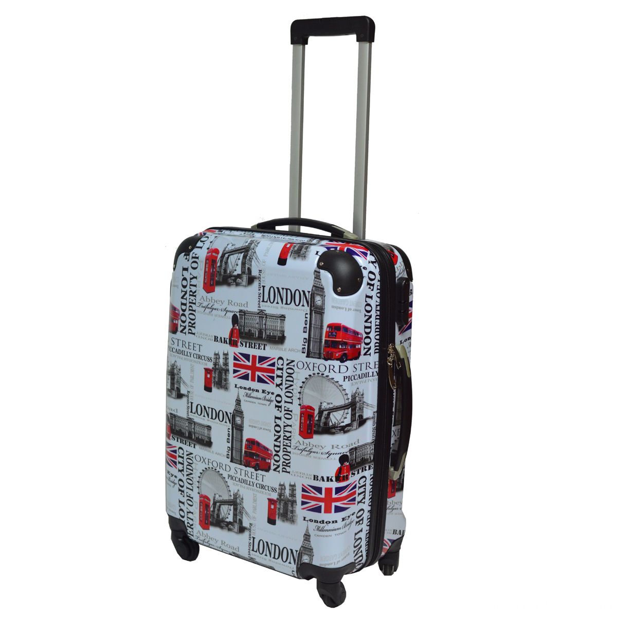 Rolling upright trolley luggage