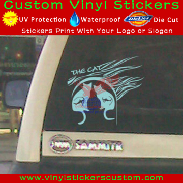 S56 weather resistance custom vinyl car window graphics