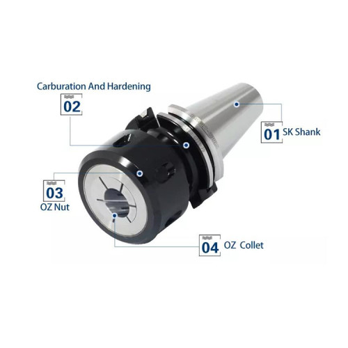 SK oz collet chuck for cnc tool holder