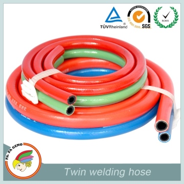 high pressure blue oxygen hose red acetylene hose twin hoses