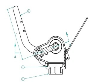 JIS F 3019 Self-Closing Gate Valve Heads for Sounding Pipe