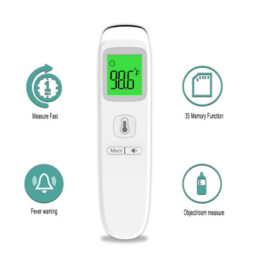 En stock Thermomètre numérique infrarouge frontal et auriculaire