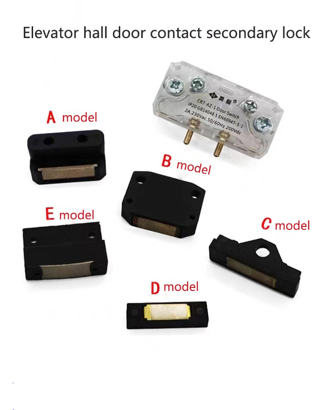 CR7 elevator door contact secondary lock