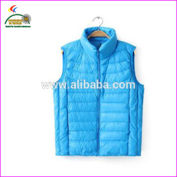 Fashion hood padded vest for men