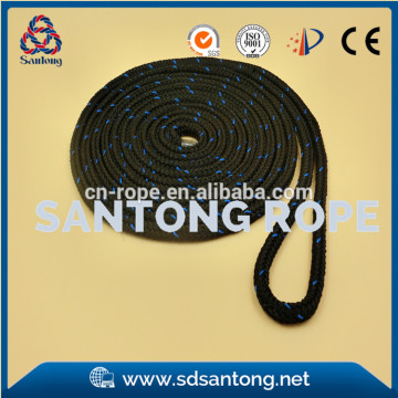 braided nylon dock line rope