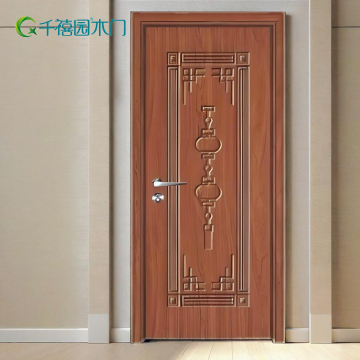 Indoor painted door, original wooden door