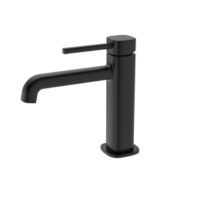 Smooth desk-mount basin mixer color alternatives