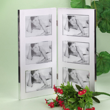 Fashion aluminum foldable photo frame
