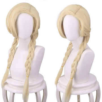 60cm Blonde Braids Cosplay Wig - Haitani Ran from Tokyo Revengers