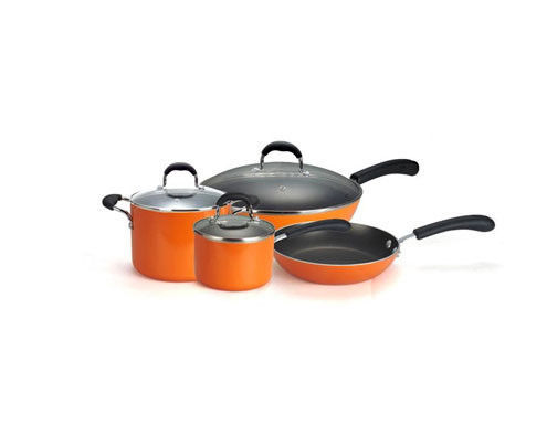 Kitchen Aluminum Non Stick Ceramic Cookware 7 Piece Set Oem