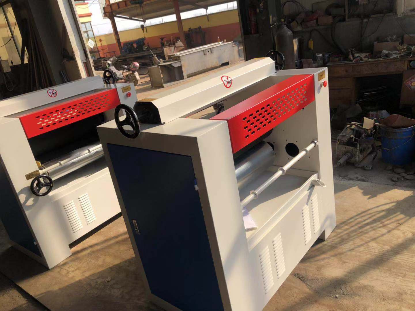 600mm single surface / double sirfce roller glue spreader machine