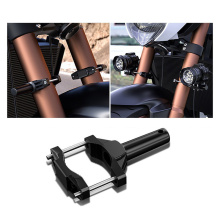 Off road motorcycle lamp extension rod frame