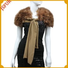Fashion brown shawls for evening dresses formal cape