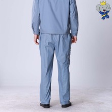 Summer long sleeved top light blue