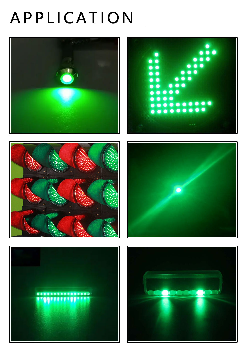 Green LED Applications