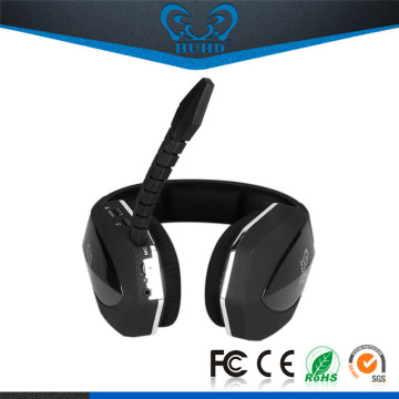 Black Blue Fashion design flexibility headphone wireless gamer headset