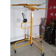 Drywall Lift Panel Hoist with Rolling Casters