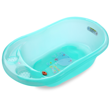 H8305 Kunststoff transparent Baby Badewanne mittlerer Größe