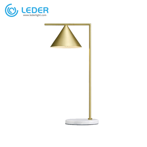 LEDER designbord för lampa