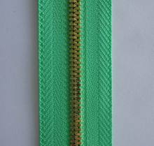 No.5 corn teeth gold metal zipper