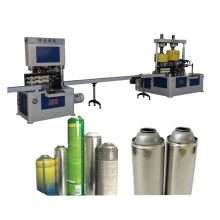 High-Frequency Automatic Spray Aerosol Can Making Machine for Hair Products, Insecticides, and Air Fresheners