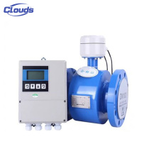 Industrial Intelligent Split Type Magnetic Flow Meters for Cloud Applications in Chemical, Sewage Water, and Liquid Industries