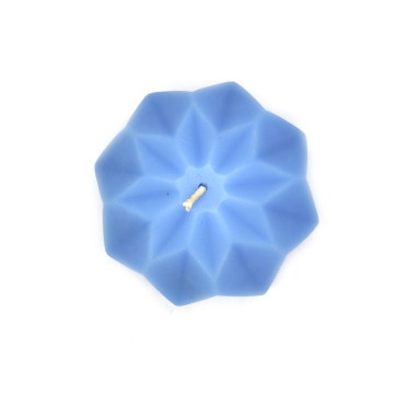 Ice blue color  aromatherapy candle