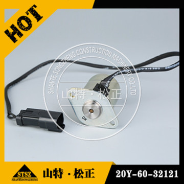 Asamblea solenoide 20Y-60-32121 para Komatsu PC850SE-8