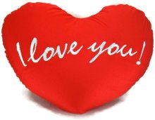 2014 new design red heart shaped pillow