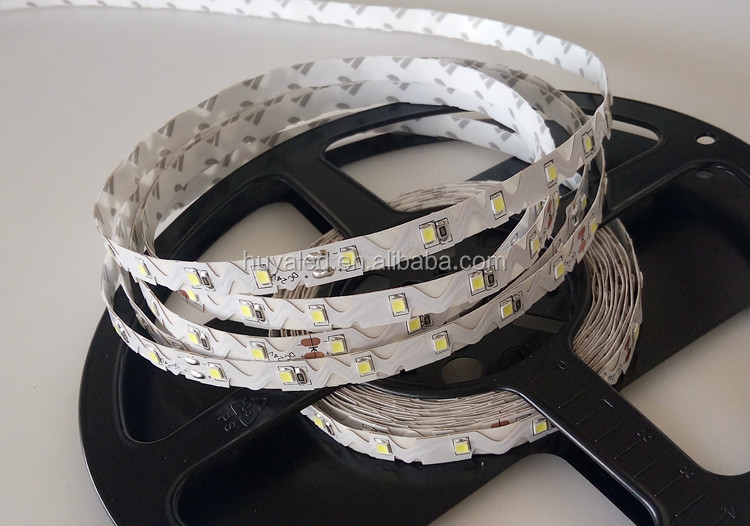 nano waterproof IP65 2835 SMD s shape flexible led strip 60led/m DC24V 8mm easy install bendable strip led