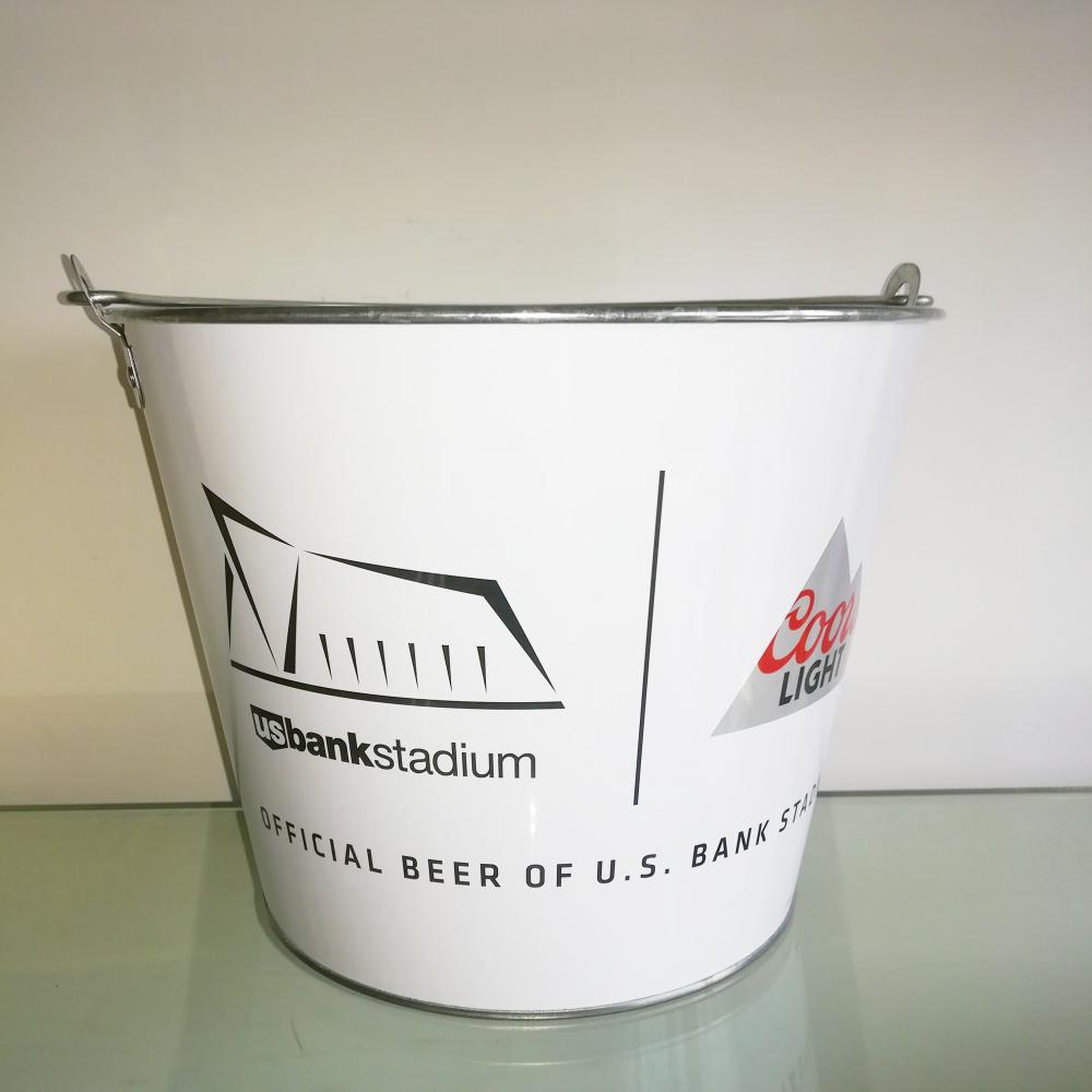 Galvanized bucket