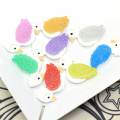 Cute Colorful Mini Bird Beads Charms Flat Back Handmade Decor Slime Filler Phone Shell Ornaments DIY Art Craft